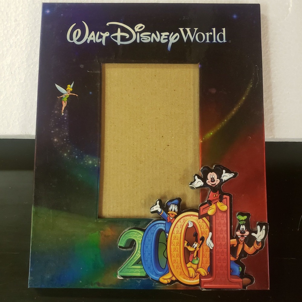 Vintage Walt Disney World Photo Frame Mickey Mouse | 2001